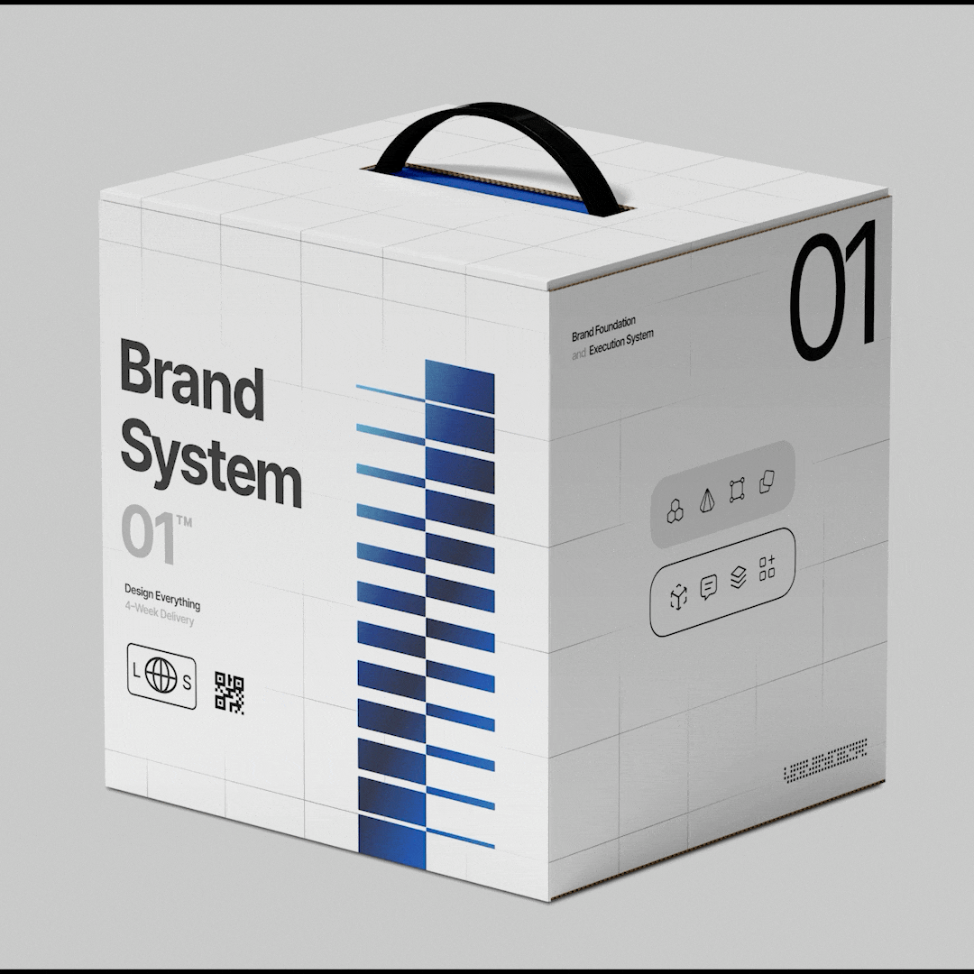 Brand System 01 product box render
